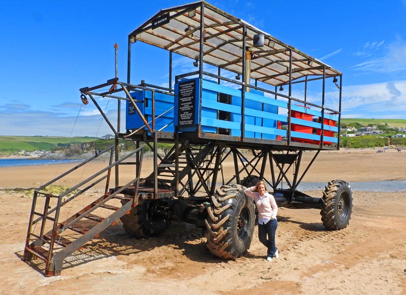 burgh island tractor