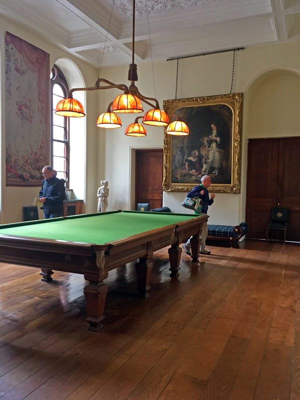 Dunrobin Castle Billiard Room