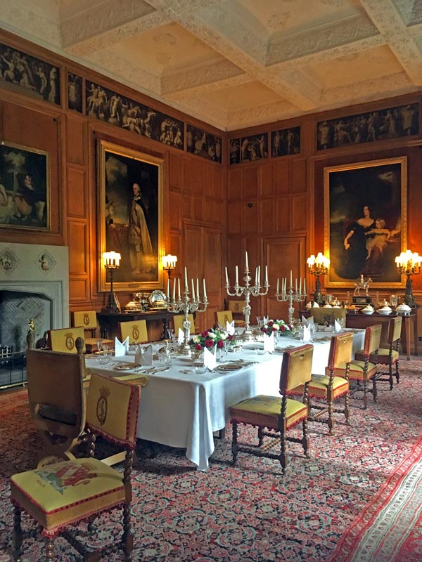 Dunrobin Castle Dining Room