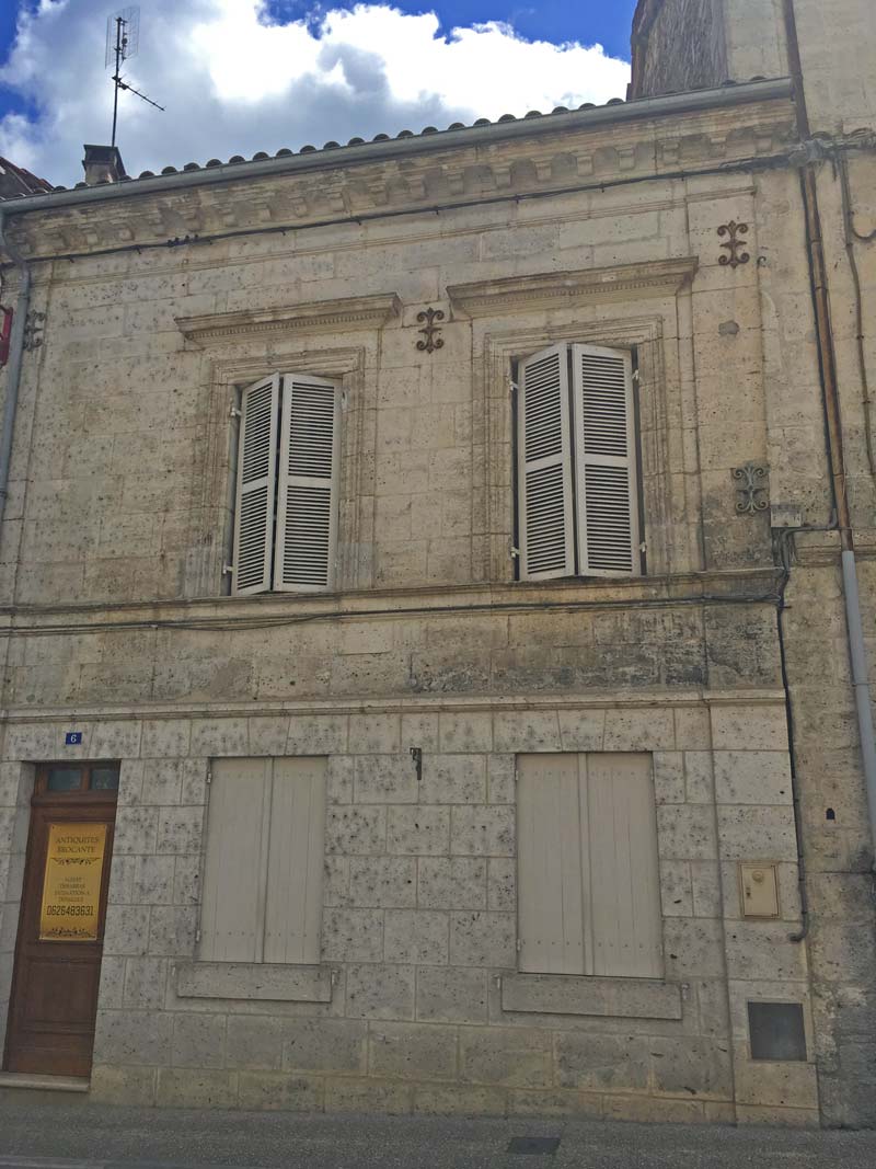 brantome france window