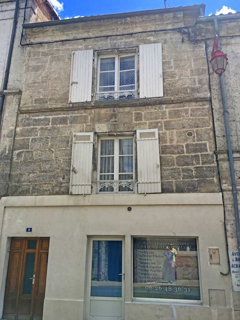 brantome france window