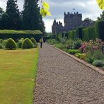 Glamis Castle garden