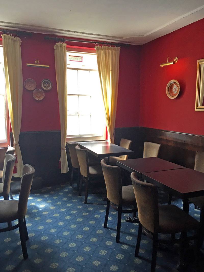 The Gay Hussar function room