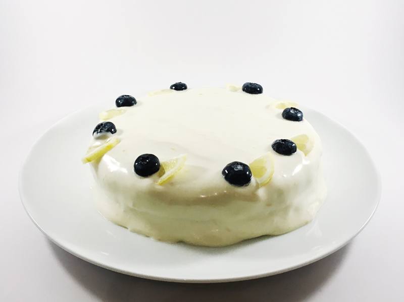 lemon blueberry cake