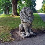 Glamis Castle lion