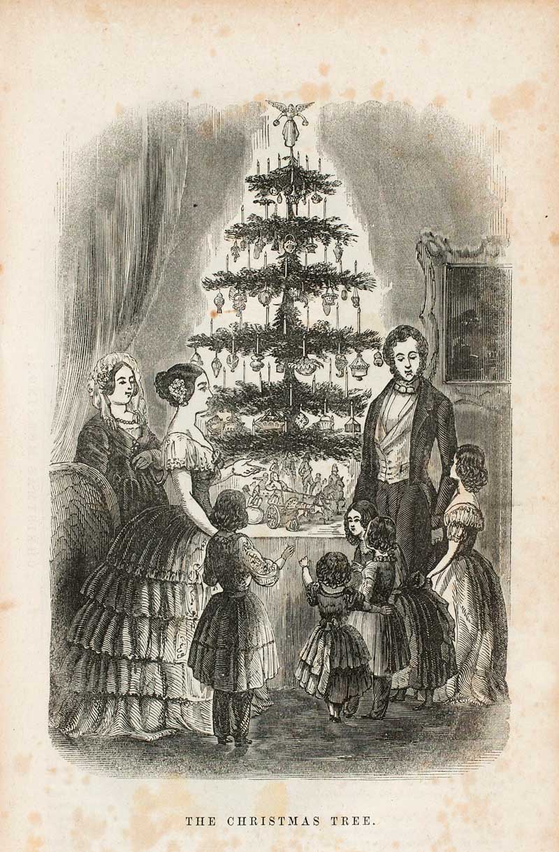 queen victoria christmas tree