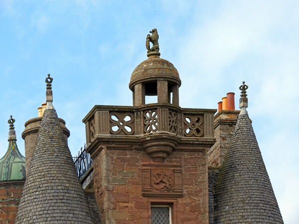 Glamis Castle Roof