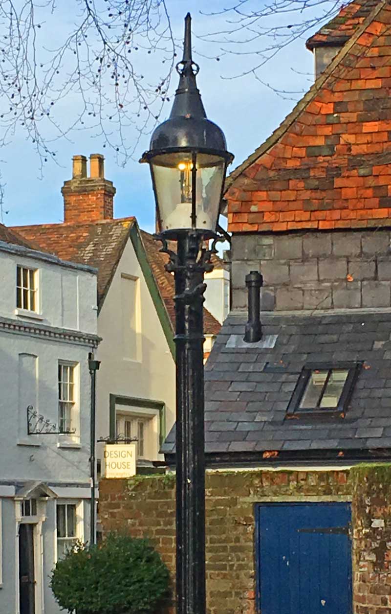 sewage gas lamp Winchester