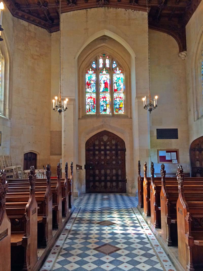 Sudeley Castle kápolna belső