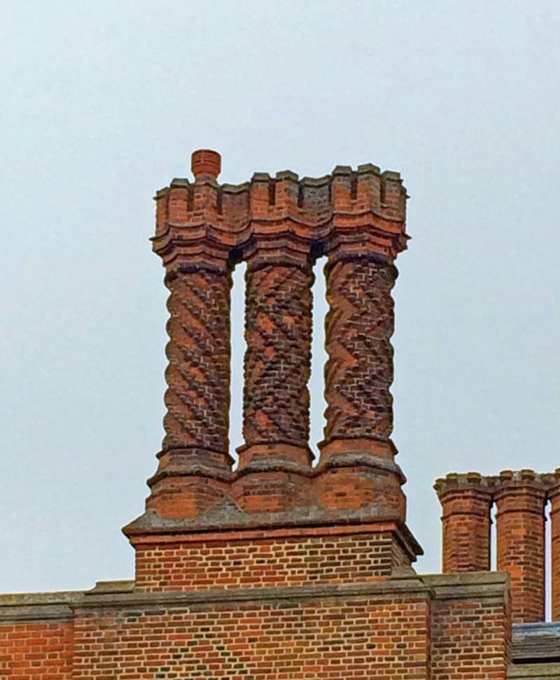 Hampton Court Chimneys