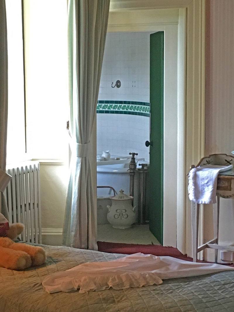 Dunrobin-kastély gyermek hálószoba fürdő
