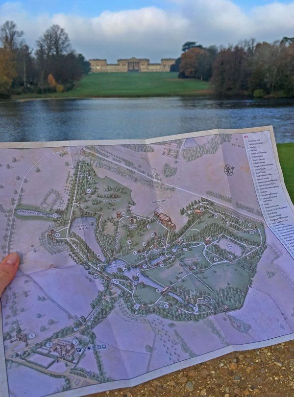 Stowe map