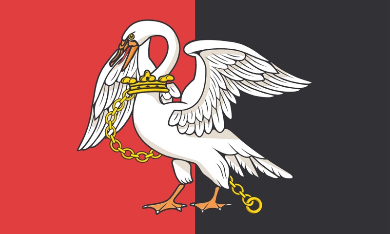 Buckinghamshire zászlója