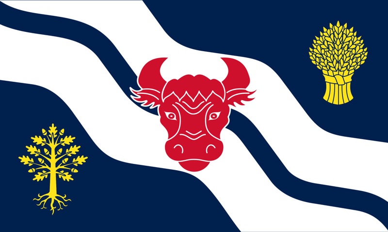 Oxfordshire zászlója