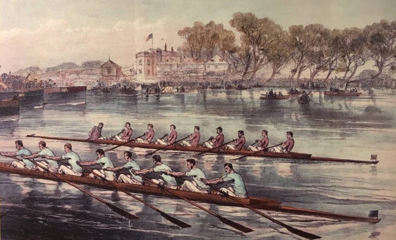 Cambridge-Oxford-boat-race-Dead-Heath-1877