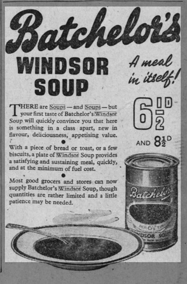 Brown Windsor Soup