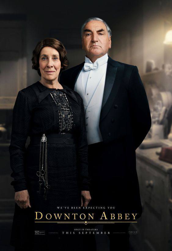 Downton Abbey Carson and Mrs Hughes
