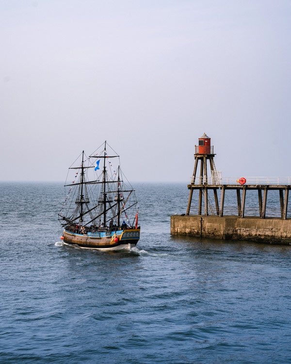 Whitby Yorkshire Galleon The Endeavour