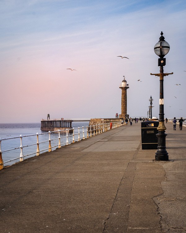 Whitby Pier Yorkshire