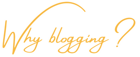 Why blogging