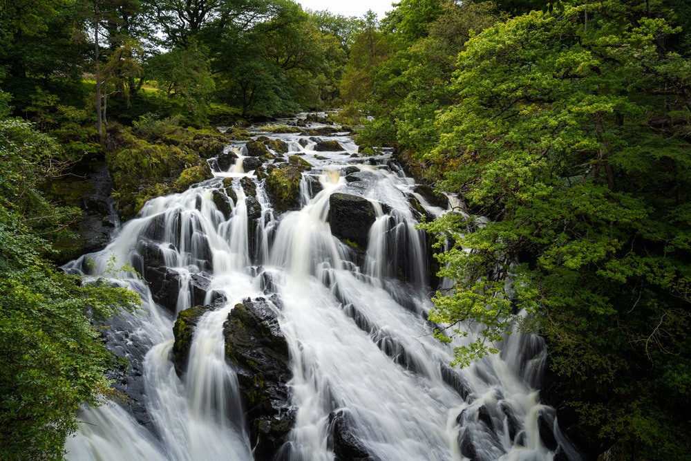 Swallow Falls, Snowdonia National Park, Wales