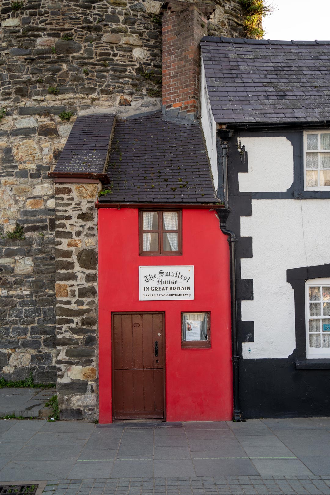 Conwy, Wales, smallest house in Britain