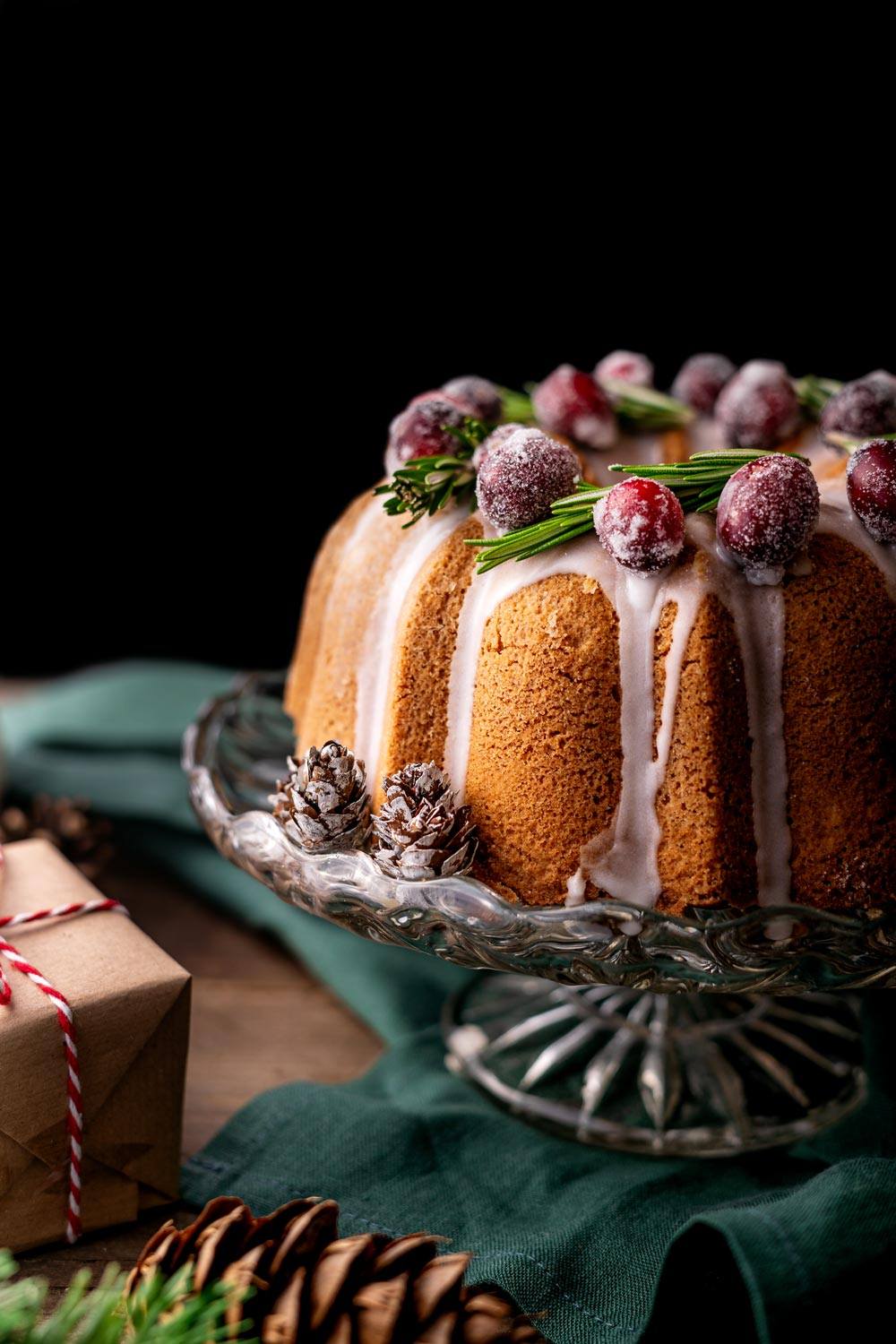 Christmas Cranberry Bundt Cake