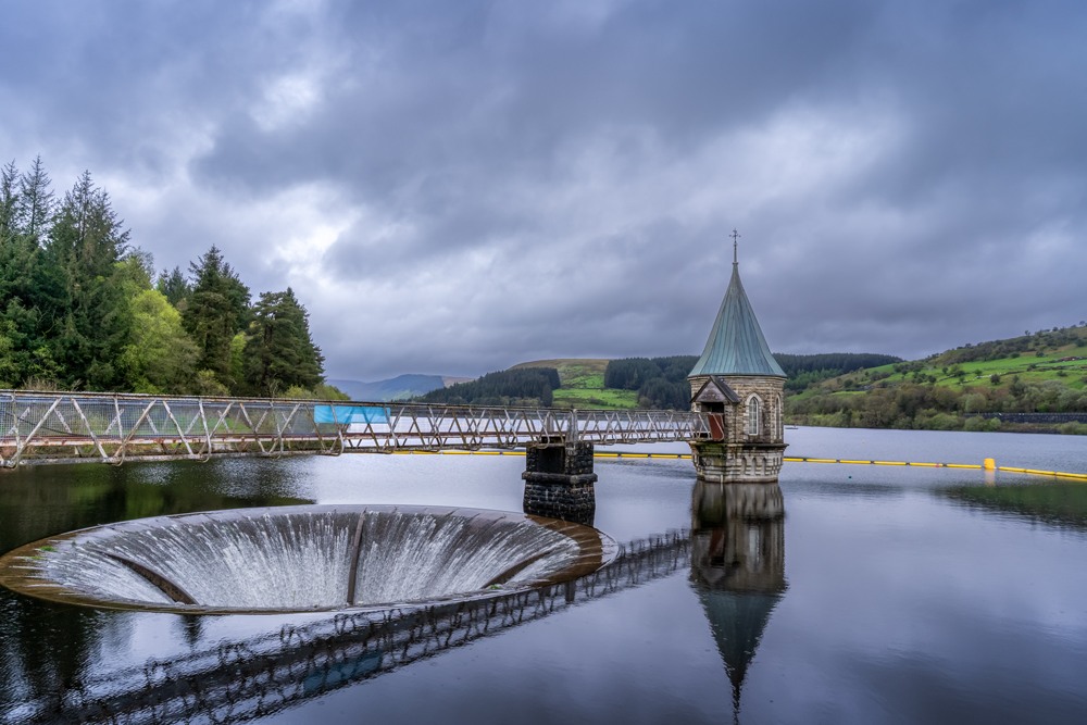 Pontsticill Reservoir Brecon Beacons Wales