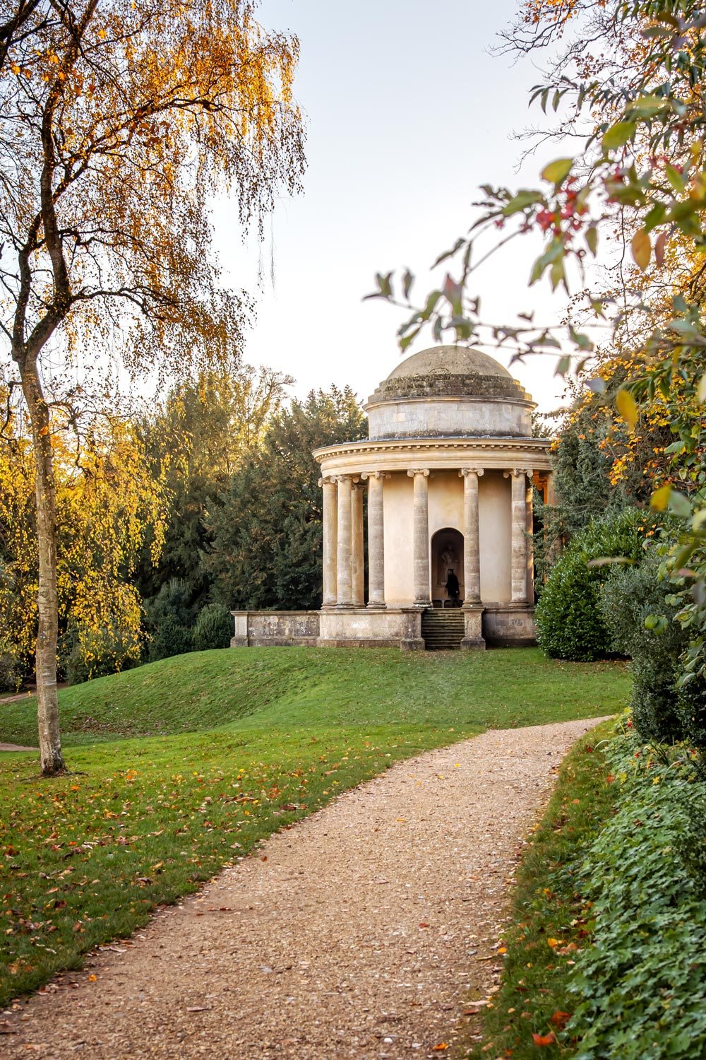 Temple of Ancient Virtues, Stowe, Buckinghamshire