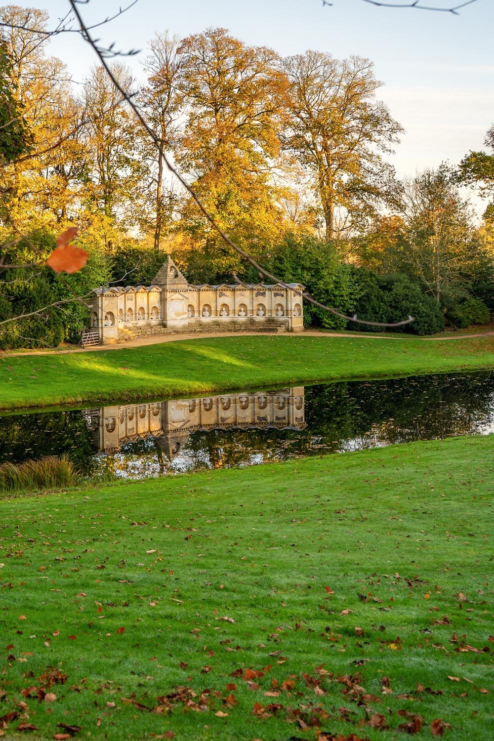 Temple of British Worthies, Stowe, Buckinghamshire
